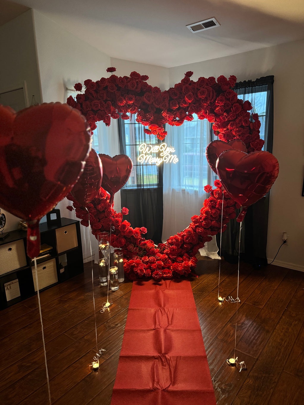 Luxury Proposal set up